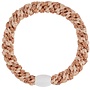 KKNEKKI Rosegold glitter powder Hairband and bracelet