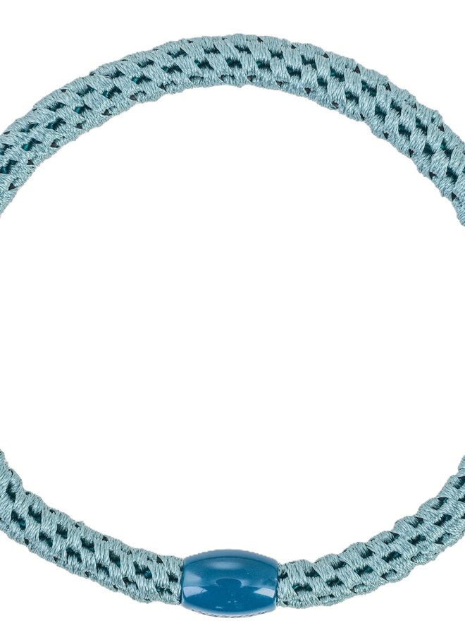 KKNEKKI Slim teal Hairband and bracelet