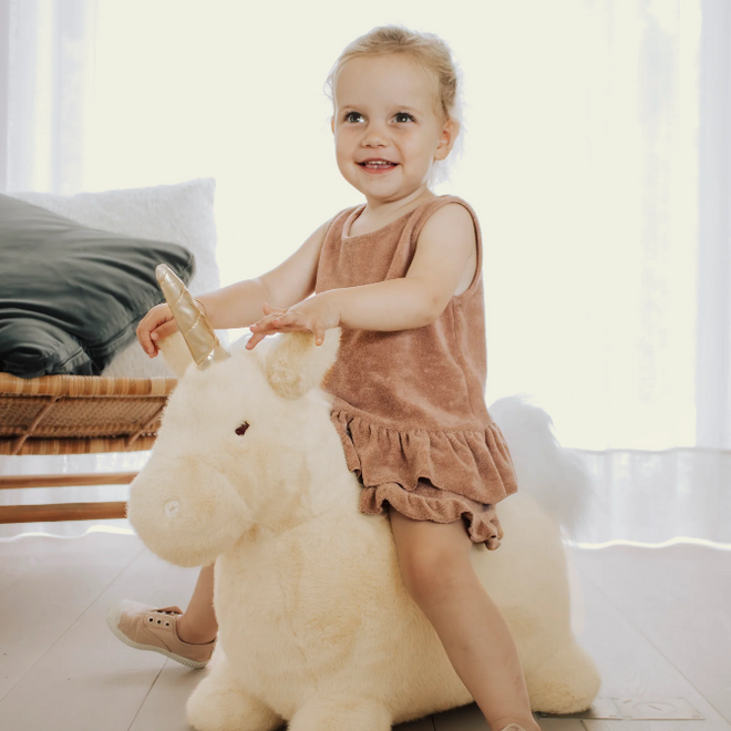 Wild & Soft - Soft bouncy eenhoorn