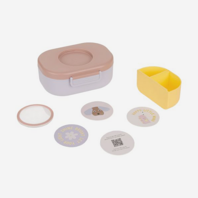 Lässig - Style & Snack Lunchbox - Party rose/lilac