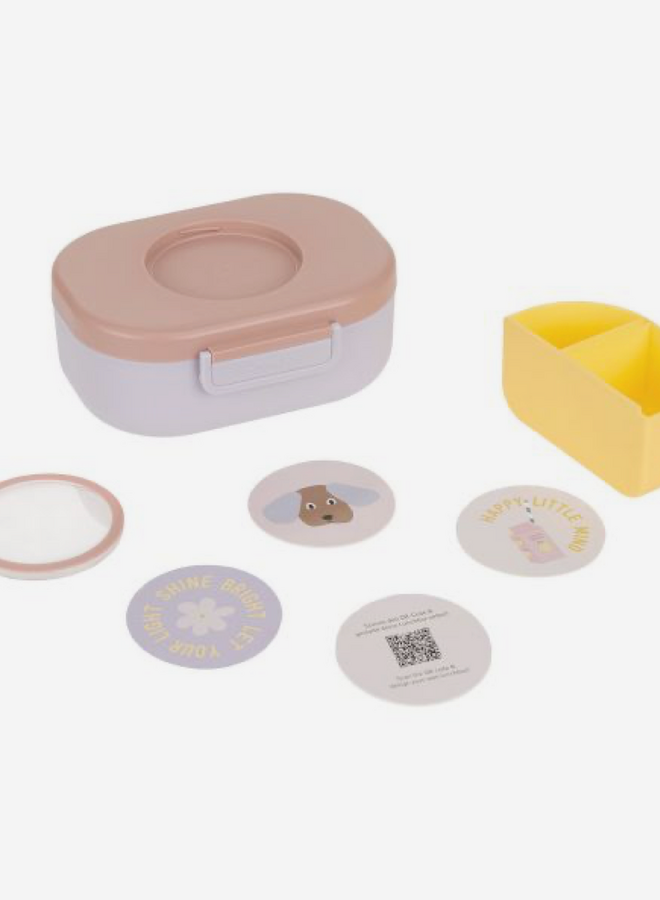 Lässig - Style & Snack Lunchbox - Party rose/lilac