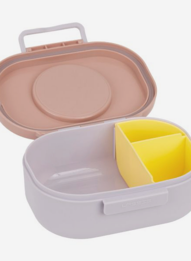 Lässig - Style & Snack Lunchbox - Party rose/lilac