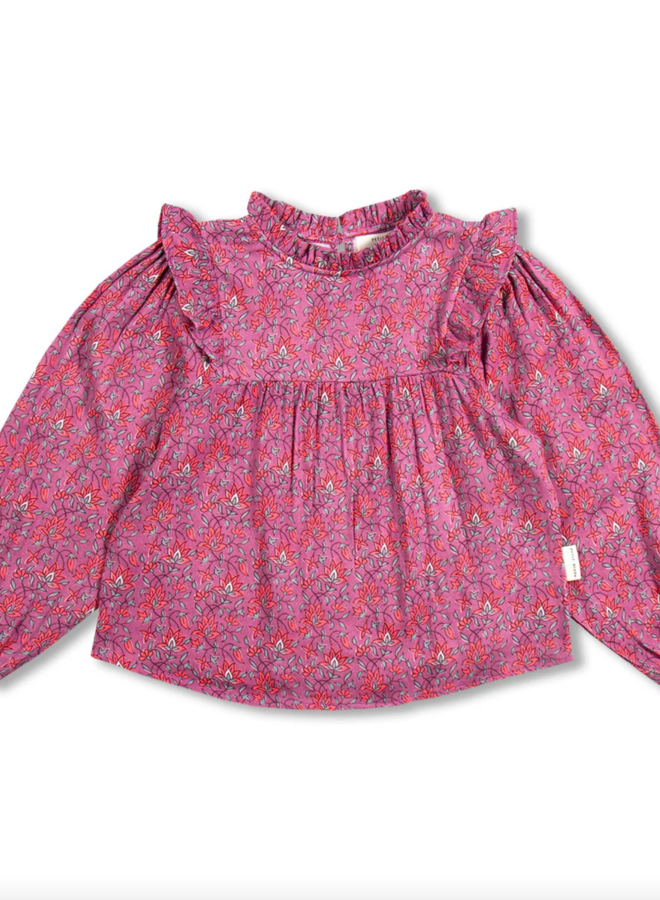 Petit Blush - Nina blouse Flower