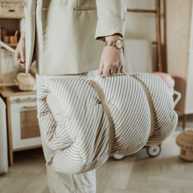 Play & Go - Bloom speelkleed & cocoon Blue stripes