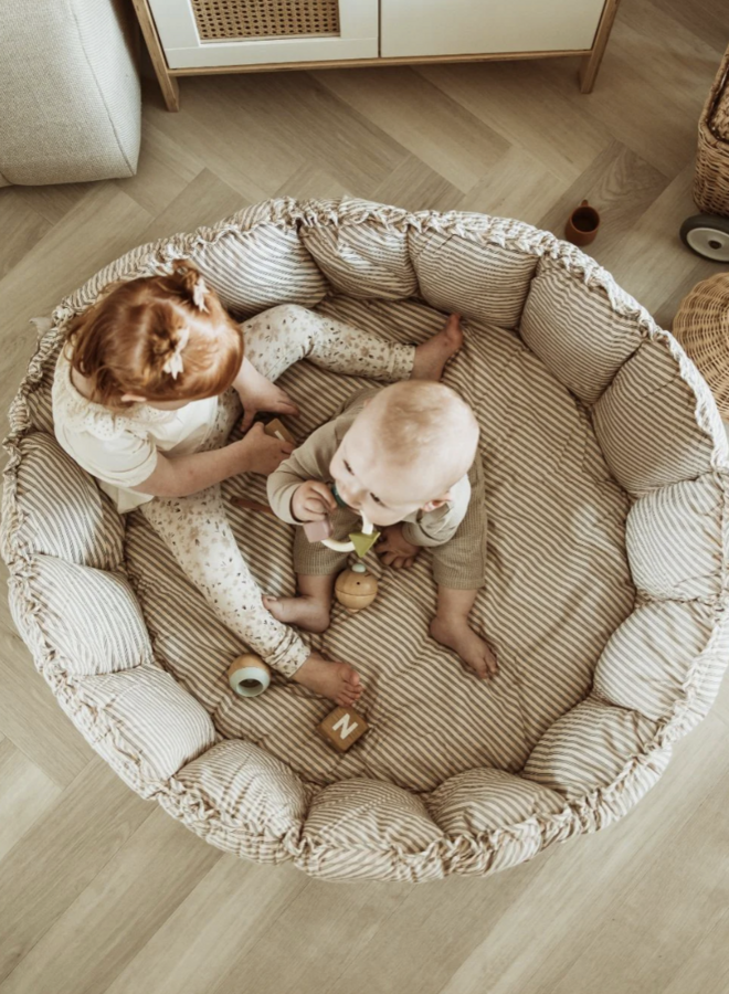 Play & Go - Bloom speelkleed & cocoon Blue stripes