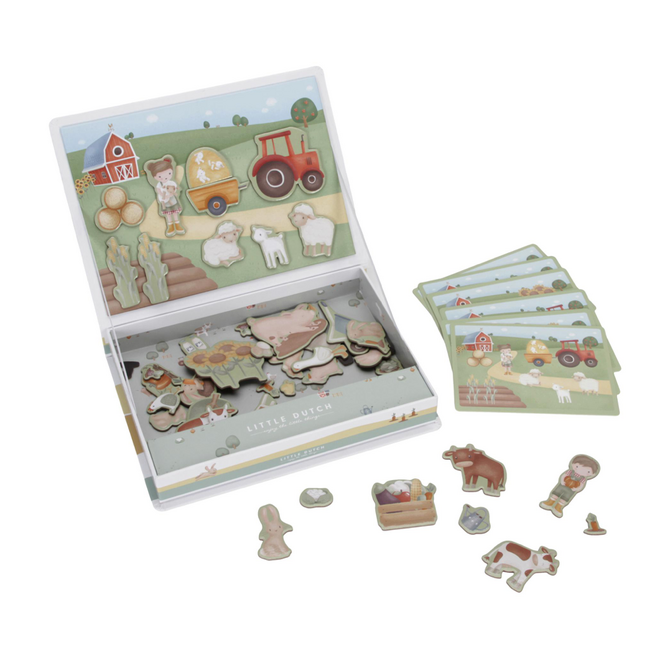 Little Dutch - Magnetisch speelbord - Little farm