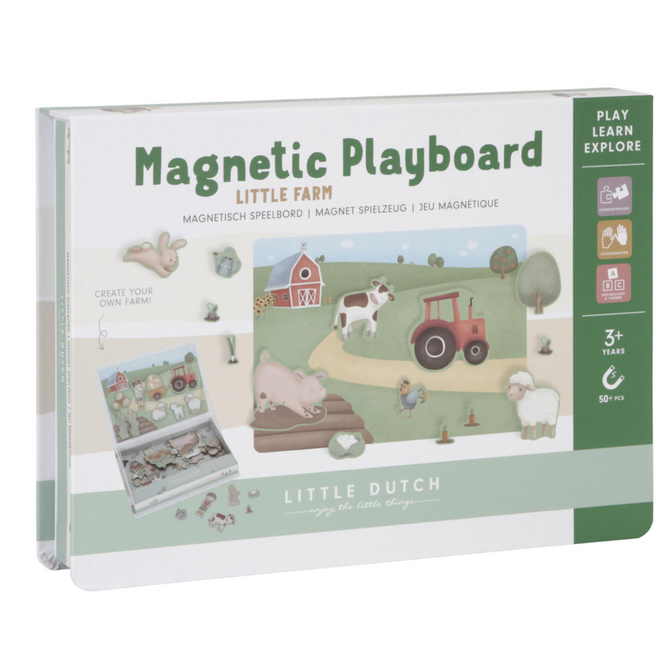 Little Dutch - Magnetisch speelbord - Little farm