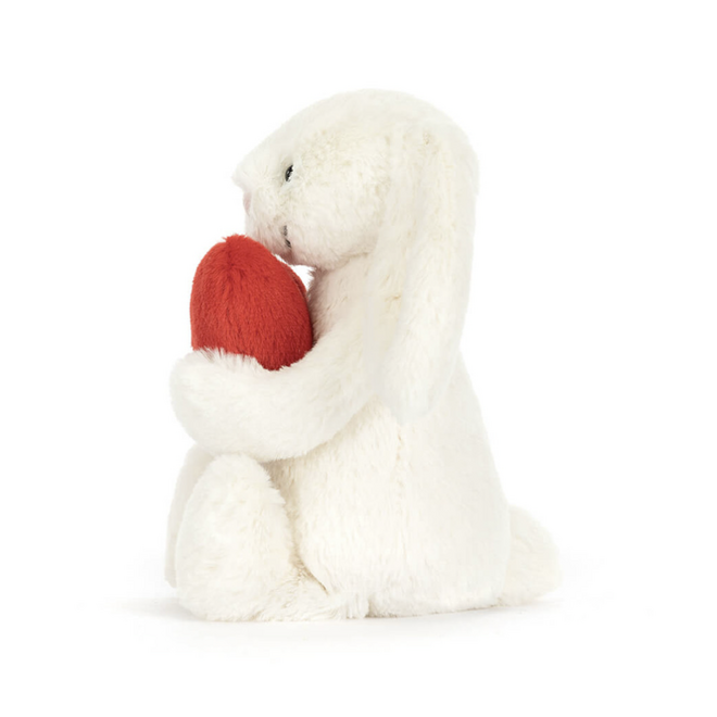 Jellycat - Bashful red love heart bunny medium