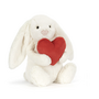 Jellycat - Bashful red love heart bunny medium