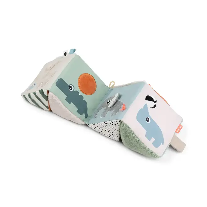 Done by deer - Fold-out sensory cube deer friends Colour mix