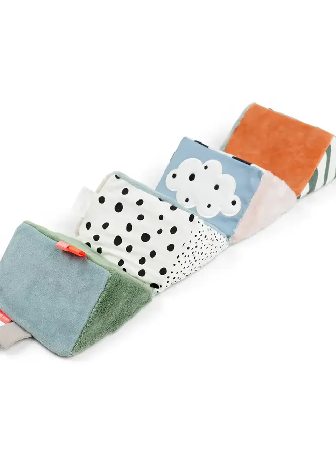 Done by deer - Fold-out sensory cube deer friends Colour mix