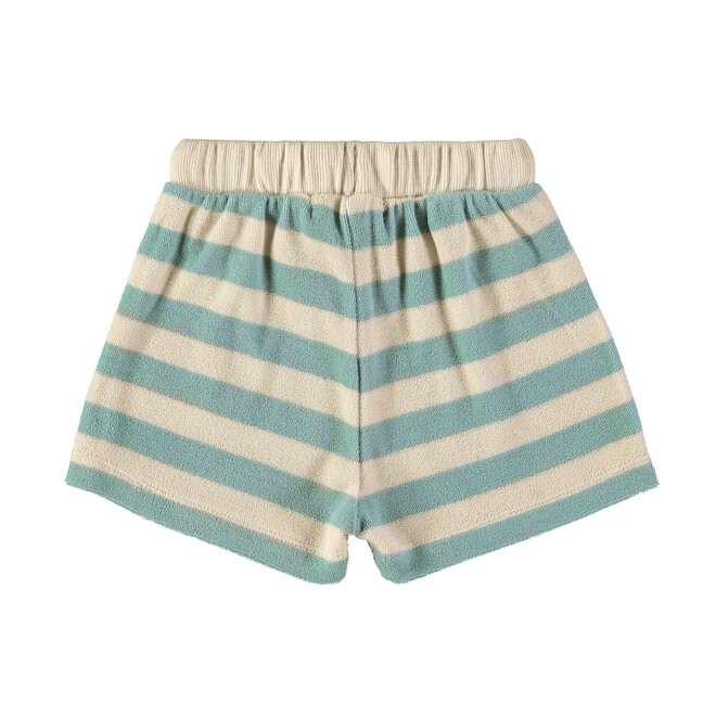 Babyclic - Shorts Aqua stripes