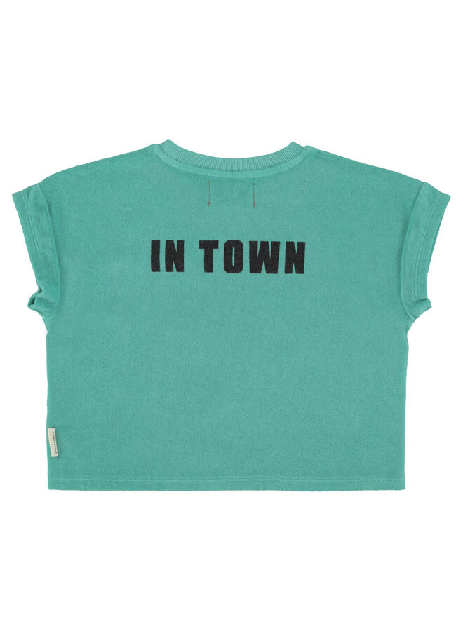Piupiuchick - T-Shirt Turquoise/Best Friend