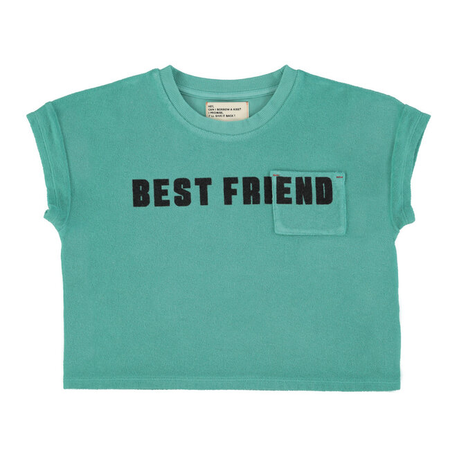 Piupiuchick - T-Shirt Turquoise/Best Friend