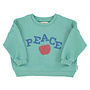 Piupiuchick - Sweatshirt Turquoise/Peace