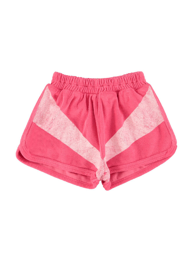 Piupiuchick - Shorts Pink/White Stripes