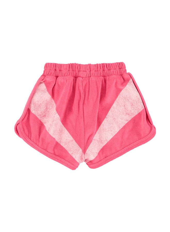 Piupiuchick - Shorts Pink/White Stripes
