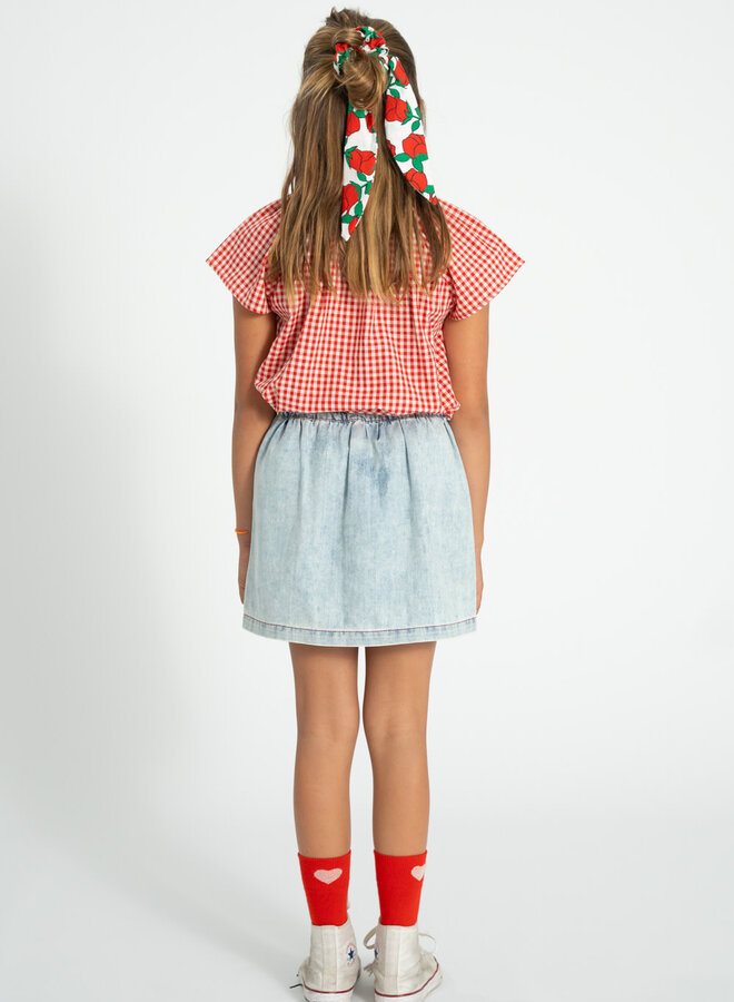 Piupiuchick - Socks Red/Ecru Heart