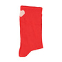 Piupiuchick - Socks Red/Ecru Heart