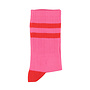 Piupiuchick - Socks Pink/Red Stripes