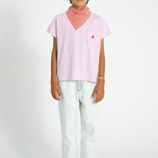 Piupiuchick - T-Shirt Lilac/A Print