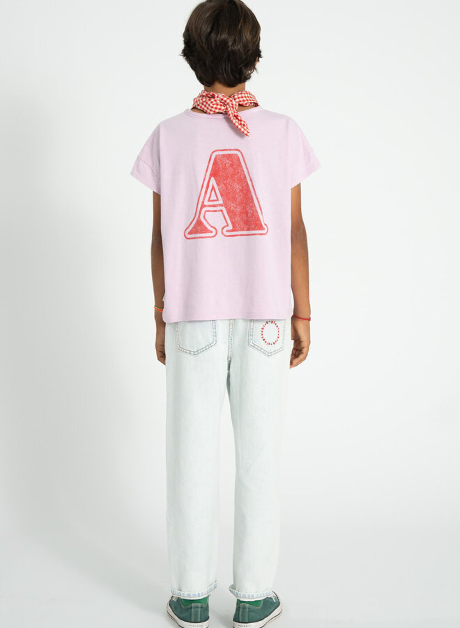 Piupiuchick - T-Shirt Lilac/A Print
