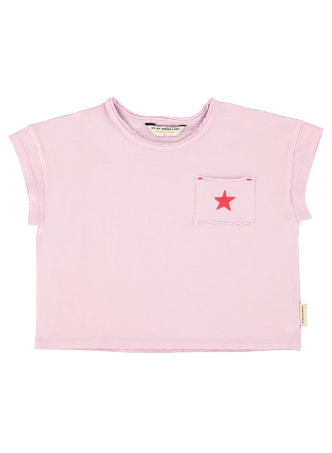 Piupiuchick - T-Shirt Lilac/A Print