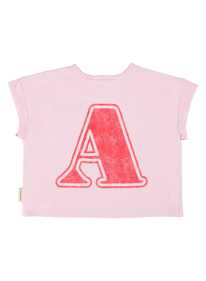 Piupiuchick - T-Shirt Lilac/A Print