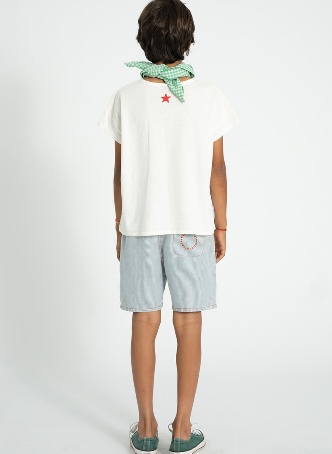 Piupiuchick - T-Shirt Ecru/Peace