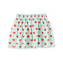 Piupiuchick - Skirt Light Blue Red Hearts
