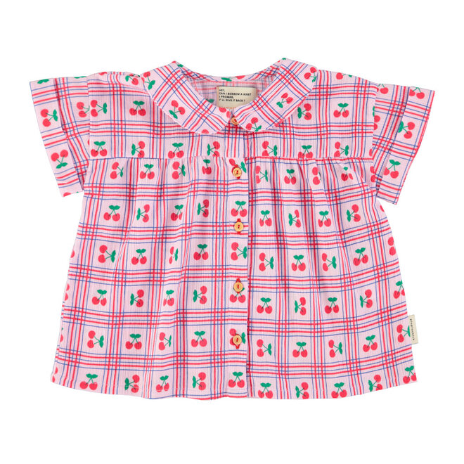 Piupiuchick - Collar Shirt Lilac/Cherries