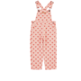 Piupiuchick - Dungarees Pink/Red Hearts