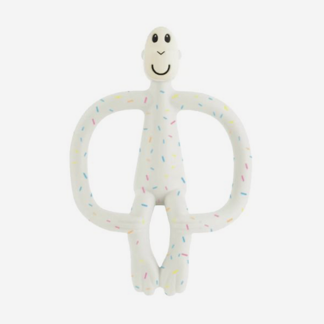 Matchstick monkey - Bijtring Confetti crème