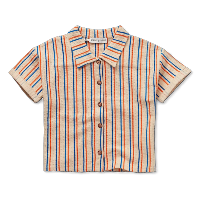 Sproet & Sprout - Loose shirt small stripes
