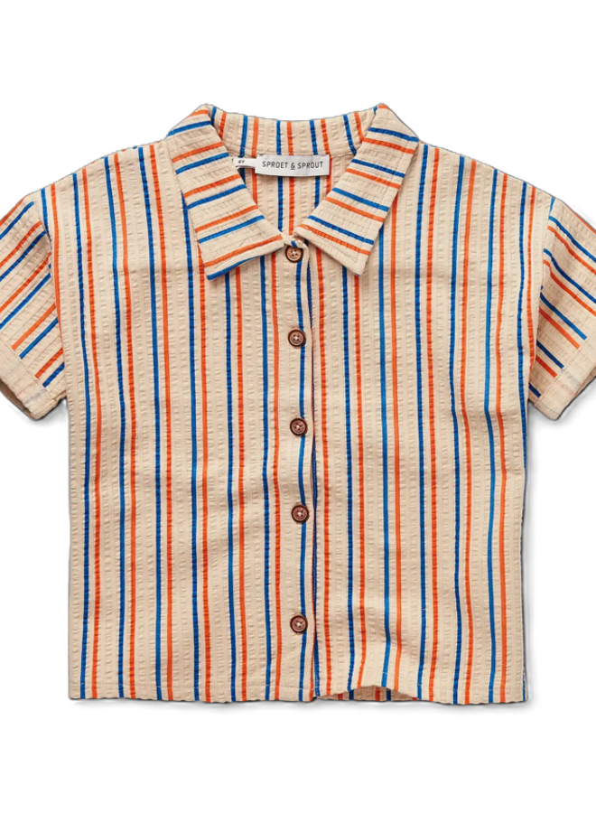 Sproet & Sprout - Loose shirt small stripes