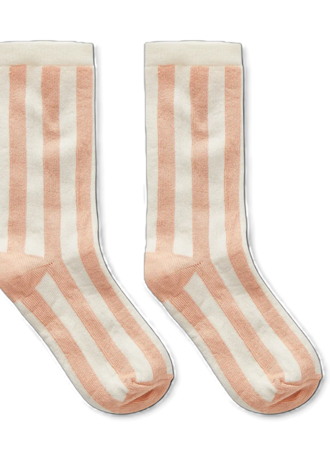Sproet & Sprout - Socks stripe pink