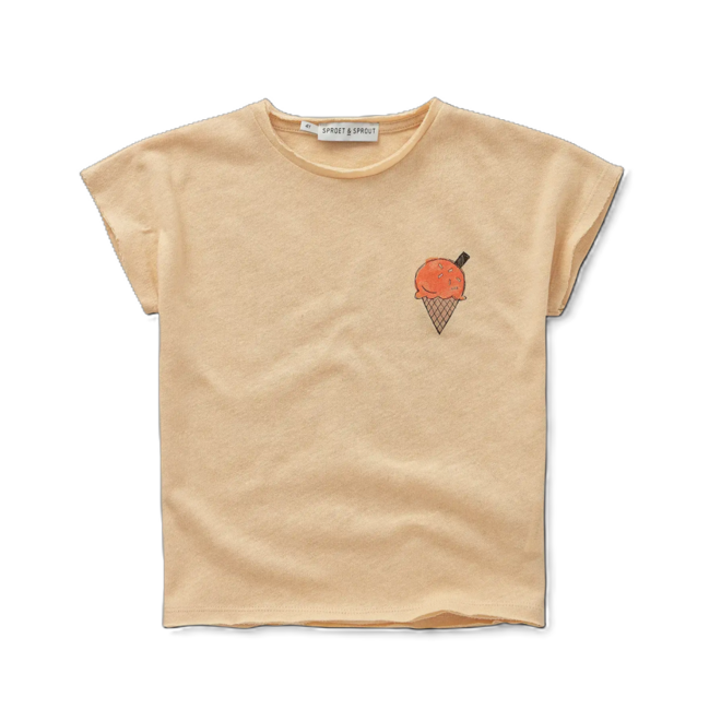 Sproet & Sprout - Linen T-shirt sand