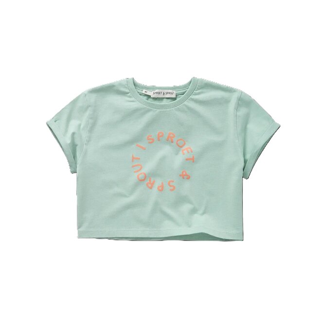 Sproet & Sprout - Boxy T-shirt Sproet/Silt green
