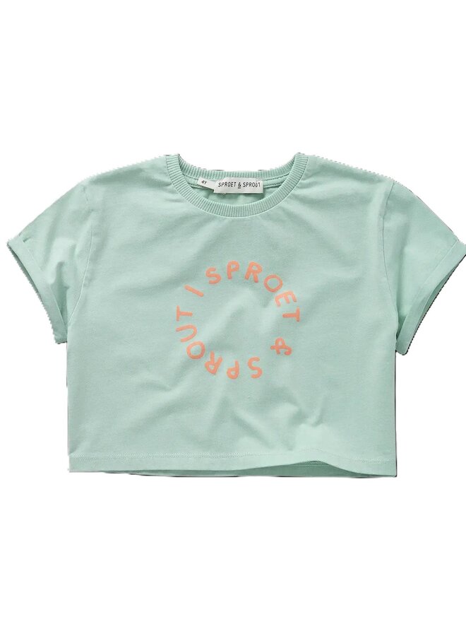 Sproet & Sprout - Boxy T-shirt Sproet/Silt green