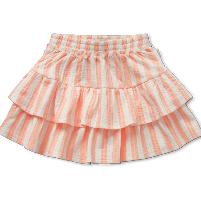 Sproet & Sprout - Layered skirt stripes/Off white