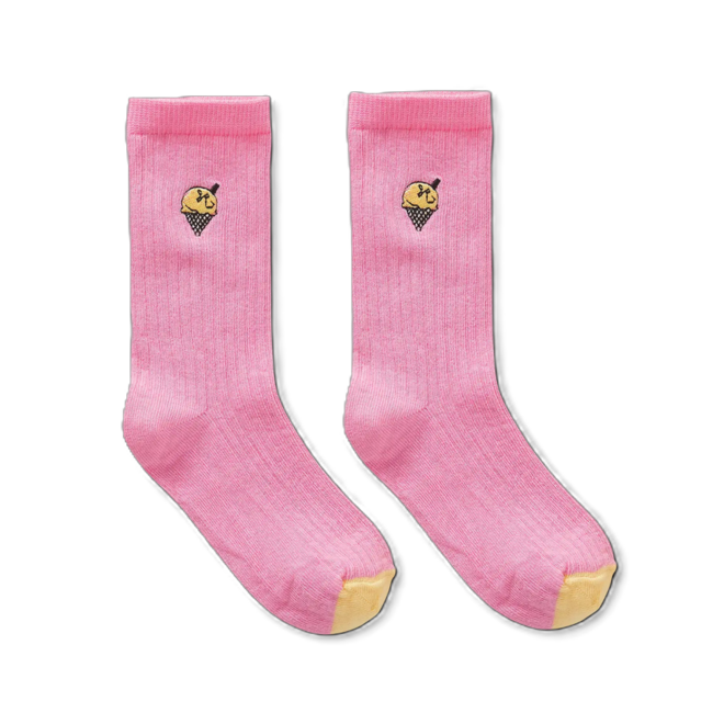 Sproet & Sprout - Socks ice cream/Pink