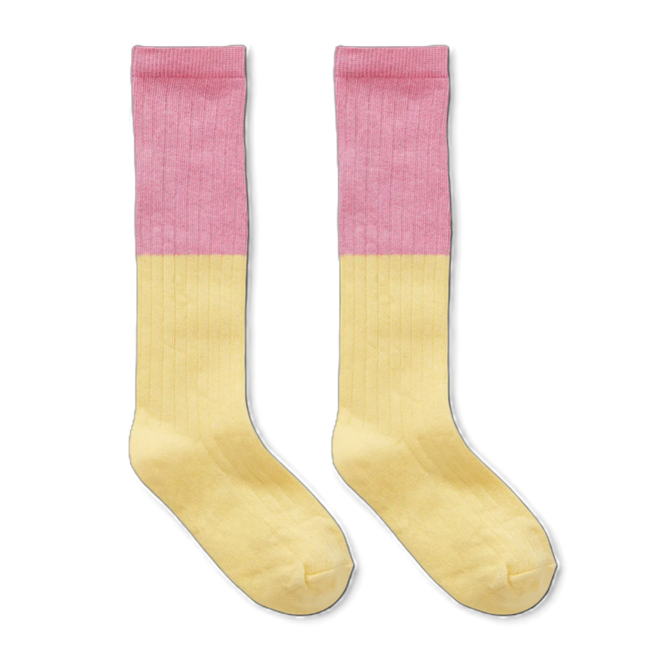 Sproet & Sprout - Socks colourblock/Yellow
