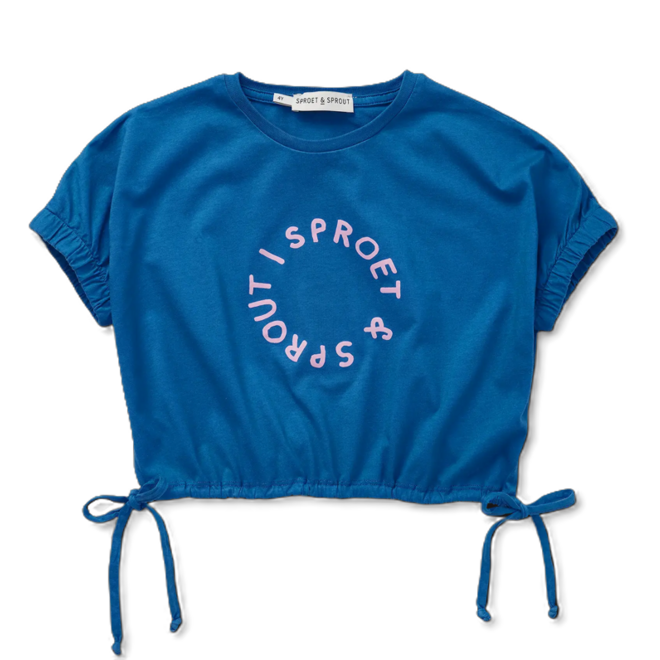 Sproet & Sprout - Girls T-shirt Sproet/Blue