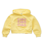 Sproet & Sprout - Boxy hooded girls sweatshirt/Yellow