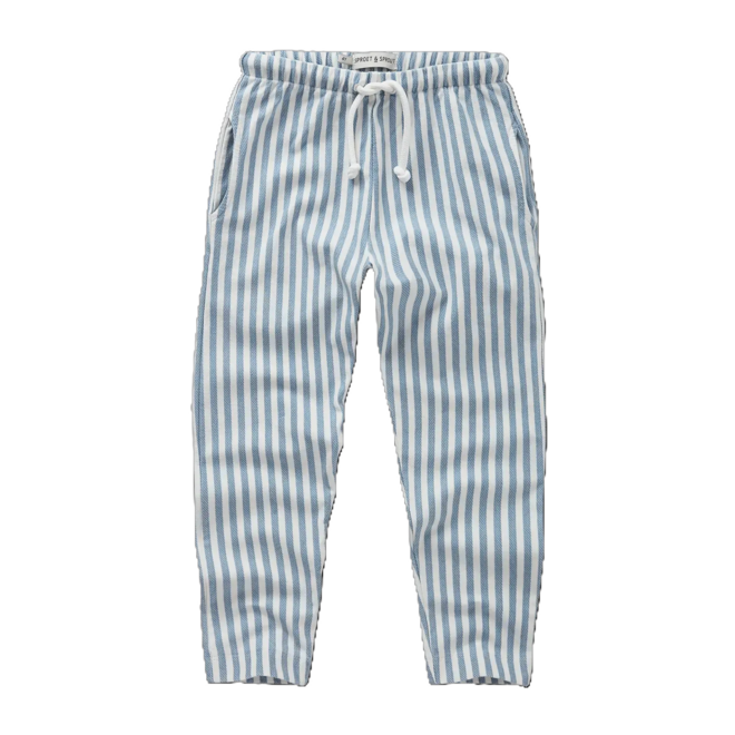 Sproet & Sprout - Jersey twill denim pants/Blue