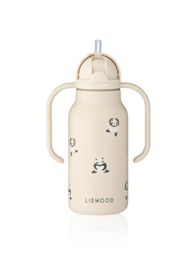 Liewood - Kimmie water bottle 250ml - Mini panda/Sandy