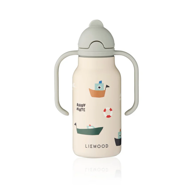 Liewood - Kimmie water bottle 250ml - Sailing/Sandy