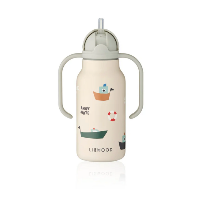 Liewood - Kimmie water bottle 250ml - Sailing/Sandy