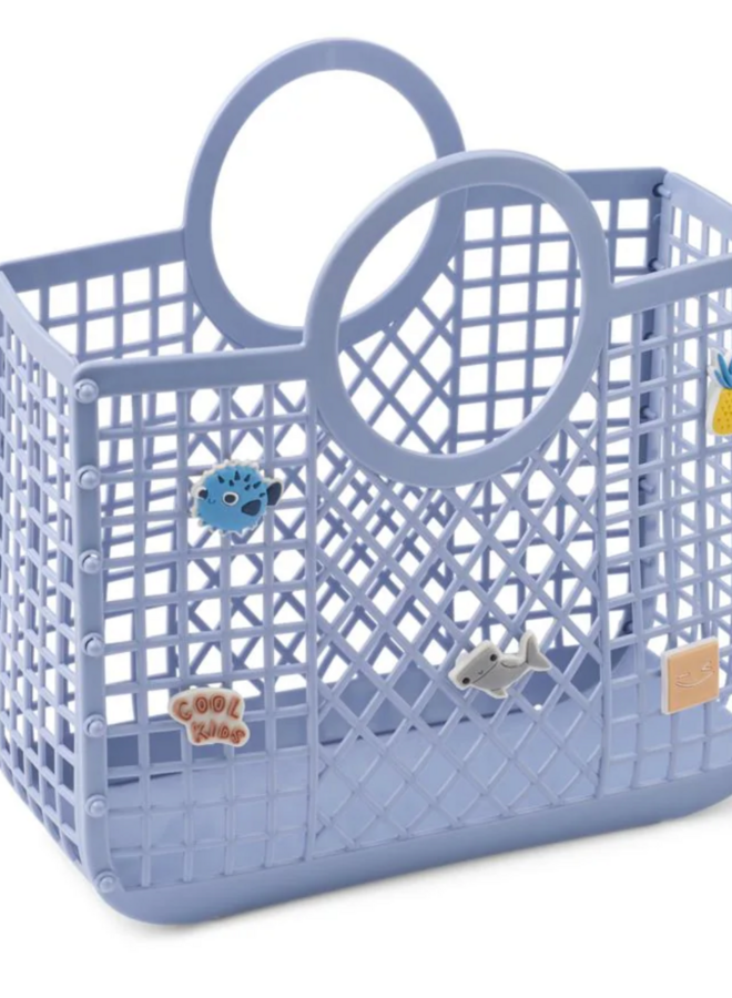 Liewood - Samantha basket with charms - Dusty lavender
