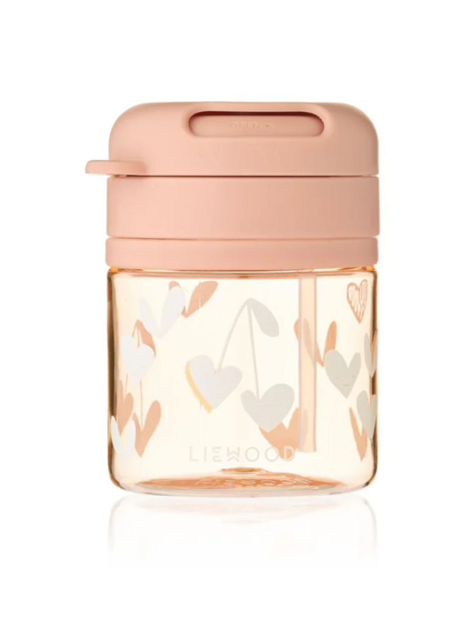 Liewood - Pavia tritan straw cup 280ml - Sweethearts/Pale tuscany
